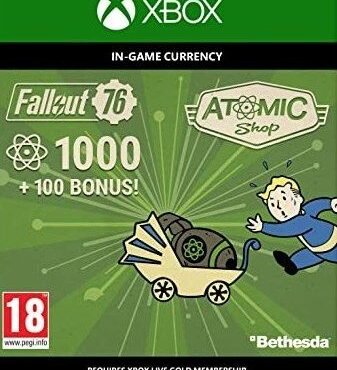 Fallout 76 - 1000 (+100 Bonus) Atoms XBOX One CD Key