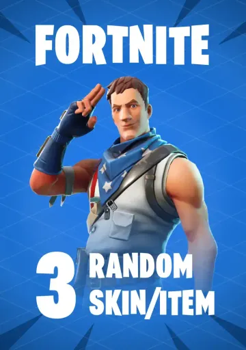 3 Random Fortnite Skins / Items Epic Games CD Key