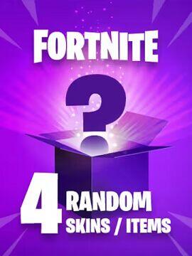 4 Random Fortnite Skins / Items Epic Games CD Key