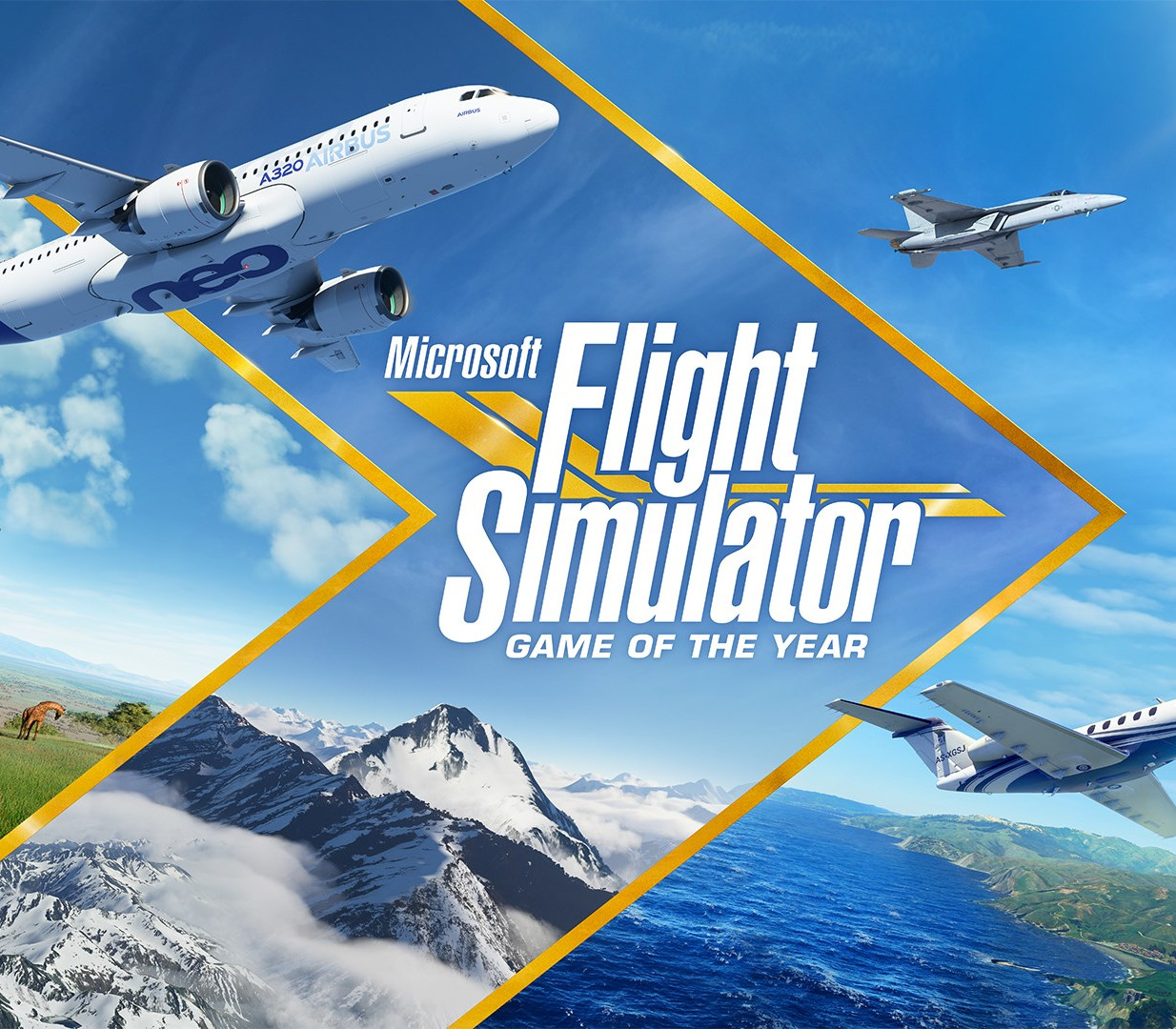 Microsoft Flight Simulator Deluxe Game of the Year Edition Xbox Series X|S / Windows 10 CD Key