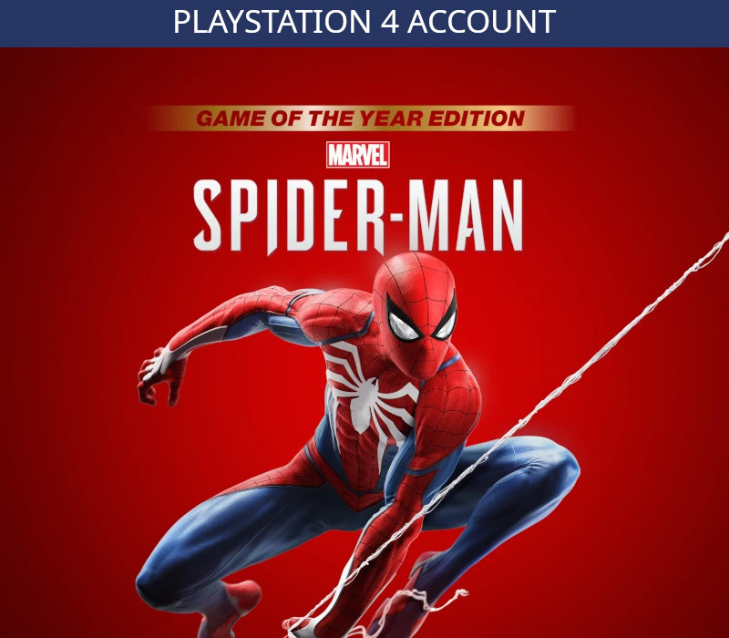 Marvel's Spider-Man GOTY PlayStation 4 Account