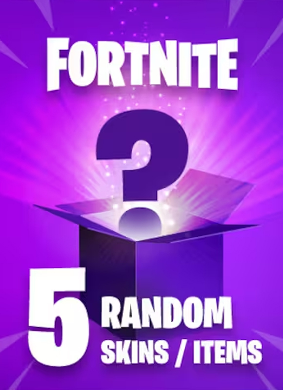 5 Random Fortnite Skins / Items Epic Games CD Key