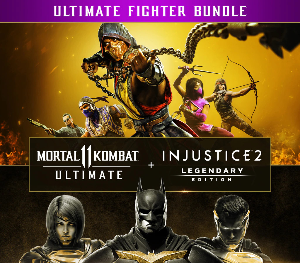 Mortal Kombat 11 Ultimate + Injustice 2 Legendary Edition Bundle PS5 Account